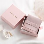 Jewelry Box Manufacturer - Custom Logo Luxury Paper Box Bracelet Necklace Microfiber