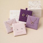 Jewelry Pouch Manufacturer - Custom Logo Luxury Microfiber Earring Necklace Fabric Tags