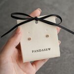 Fabric Card Manufacturer - Custom Logo Cotton Earring Holder Fabric Cards Tags