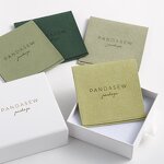 Jewelry Pouch Manufacturer - Custom Logo Microfiber Envelope Flap Necklace Pouch