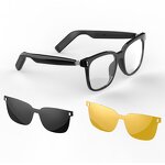 Smart Sunglasses Manufacturer - SG19 PRO 2025 Anti Blue Light Sun Eye Glasses Wireless BT Earphones