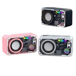 Portable Speaker Manufacturer - V1 Stylish Outdoor Mini RGB LED 500mAh Bass for 5.1 IPX8 Plastic