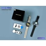 Smart Watch Manufacturer - H18 Pro 5G SIM Activity Tracker 180-degree Camera Silica Gel AMOLED Android OS IP67 Wireless