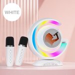 Portable Speaker Manufacturer - Colorful LED Light YS-110 Wireless Karaoke with Y1 Microphone AUX AC