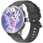 Smart Watch Manufacturer - H88 5G GSM AMOLED Silicone 1.6inch Wireless Charging Dual System for Call Ladies