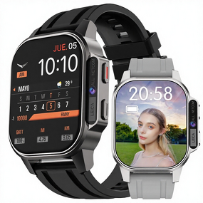 Smart Watch Manufacturer - B22 5G Square AMOLED Plug-in Card for Store APP Three-Prevention Sports Photo Video Call