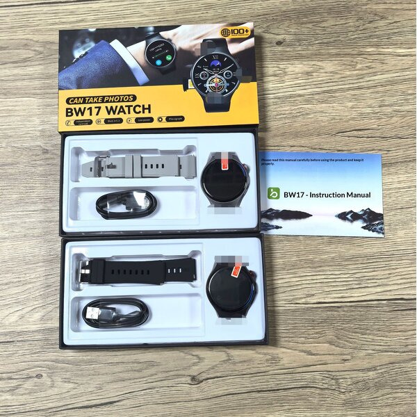 Smart Phone Watch Manufacturer - BW17 Sim Card Slot for Call Heart Rate Sleep Monitoring Silicone Band