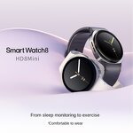 Smart Watch Manufacturer - HD8mini for Call Heart Rate Map Navigation Voice Assistant Sports Pedometer Silicone Band