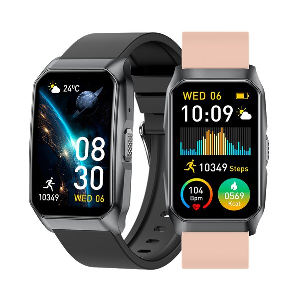 Smart Watch Manufacturer - 1.57" IP68 Blood Pressure Blood Oxygen Answer Calls AI Voice for Women's Health