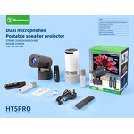 Karaoke Projector Manufacturer - HY300Pro-KTV Portable with HD Stereo Sound Microphone 2G RAM Movie