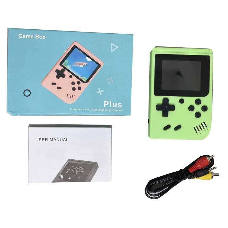 Portable Game Console Manufacturer - 2022 NEW Colorful Handheld with 400 Games 400 in 1 Game Box
