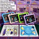 Kids Tablet Manufacturer - SAIL Air 109 10.1 Inch with SIM WIFI IPS Android 15 for Children Business