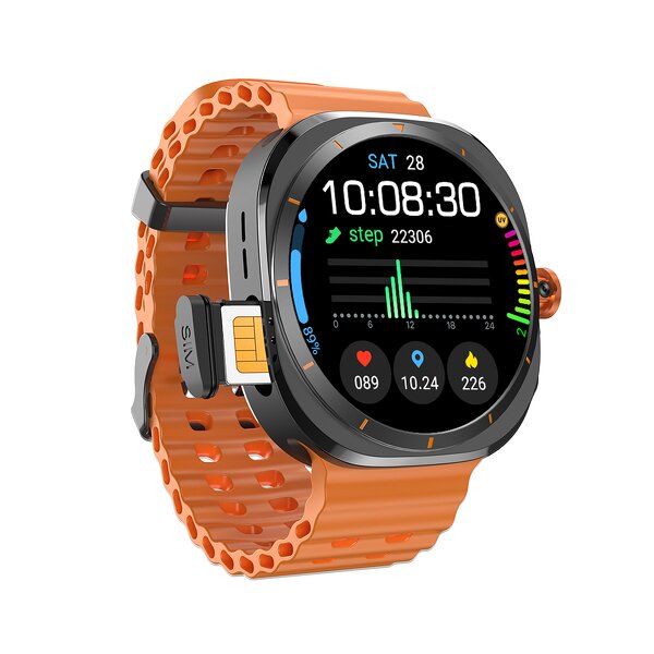 Smartwatch Manufacturer - New BW7 Series 10 4G with Sim Card Slot 600MAH Big Battery Fitness Waterproof IP67 Activity Tracker