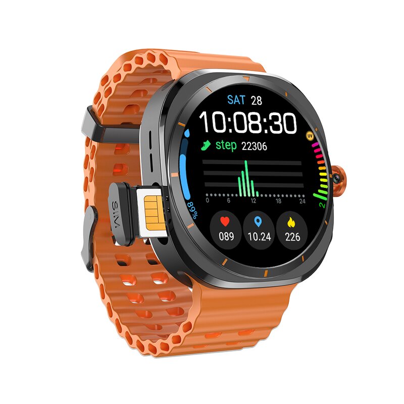 Smartwatch Manufacturer - New BW7 Series 10 4G with Sim Card Slot 600MAH Big Battery Fitness Waterproof IP67 Activity Tracker