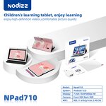 Tablet Manufacturer - Npad710 7-Inch with SIM 4G WIFI IPS Android 15 Dual Core MTK 12GB for Business