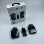 Wireless Microphone Manufacturer - 2025 Live Show F11-2 Conference 3 in 1 Lavalier with Noise Cancellation