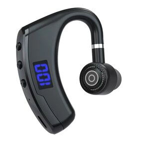 In-Ear Headset Manufacturer - V9S Waterproof LED BT V5.3 Single Ear Outdoor Sports Business Long Endurance Battery Indicator