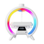 BT Speaker Manufacturer - Newest X65 Anti-gravity Humidification with Microphone Set Power Bank Led Clock