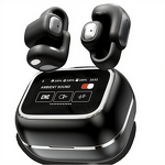 TWS Earbuds Manufacturer - YX42 Semi-in-ear with Smart Touch Screen HIFI ENC IPX4 LHDC LCD Display