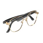 Smart Glasses Manufacturer - 2025 W100B AI Assistant with Real-time 163 Language Translation Music BT Speaker