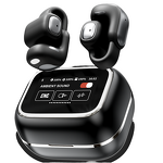 TWS Earbuds Manufacturer - YX42 Semi-in-ear with Smart Touch Screen HIFI ENC IPX4 LHDC LCD Display