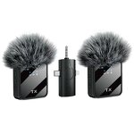 Wireless Microphone Manufacturer - Factory F15 Direct Sales Collar Clip Lavalier for Live Streaming