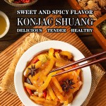 芝麻魔芋牛肚供应商-高纤维香辣50克代工
