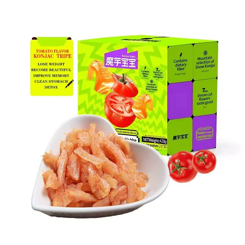 Spicy Konjac Shrimp Factory - 360g Dietary Fiber Keto