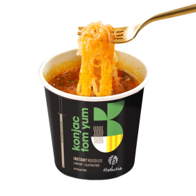 Dried Konjac Noodles Factory - Plant Based High Fiber 80g