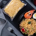 燕麦魔芋面条工厂-清真认证速食餐270克