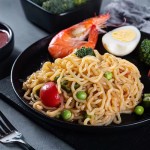 燕麦魔芋面条工厂-清真认证速食餐270克