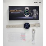 Smart Watch Manufacturer - OEM Watch5 2025 GPS SOS Gesture Control Large Battery
