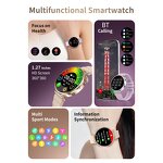 Smart Watch Manufacturer - OEM CY37 Sleep Mood BT Call NFC Low Price Women Watch