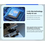 Lavalier Mic - SX26 2.4G Chip Noise Reduction Dual Single Tablets Live