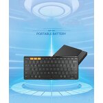 Wireless Keyboard - OEM DF010 Portable Foldable Stackable IOS Android