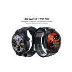 4G Smartwatch - W01 Pro 2+16GB 1.75" WIFI GPS Camera HR Sim Call