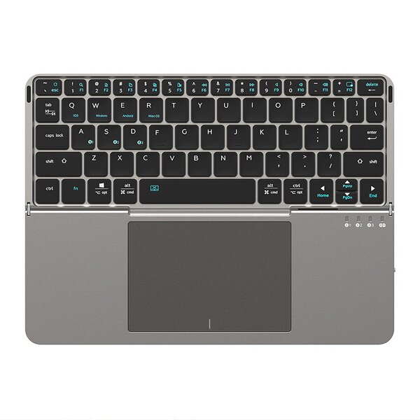 Wireless Keyboard - Ibox 11 Mechanical USB-C Scissor Foldable Touchpad