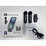 Lavalier Mic - OEM SX25 2.4G Metal Noise Reduction Conference Wireless