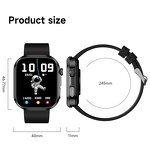 Smartwatch Manufacturer - 2025 GE52 1.88" HD ECG BP BT Calling Relojes Inteligentes