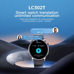 Smart Watch Manufacturer - 2025 LC302T 1.32" IP68 HR BT Call AI Translation Music