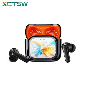 TWS Earbuds - JIM19 AI Translation Touch Display ENC Global Chat A80