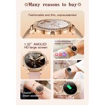 Smart Watch Manufacturer - 2025 KC98 1.32" AMOLED IP68 Health Monitoring Women