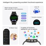 Smart Watch Manufacturer - OEM LC302T 2025 1.32" AMOLED HR BT Call GPT AI