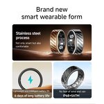 Smart Ring Manufacturer - SY02 IP68 Blood Oxygen Sleep Gestures Couple