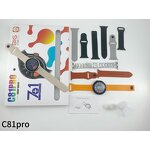 Smart Watch Set - C81 PRO IP65 BT Call Music 7 Multi Straps Sports Band