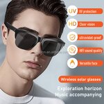 Smart Glasses - 2026 F06 UV400 Music Call Wireless Earphone Sport