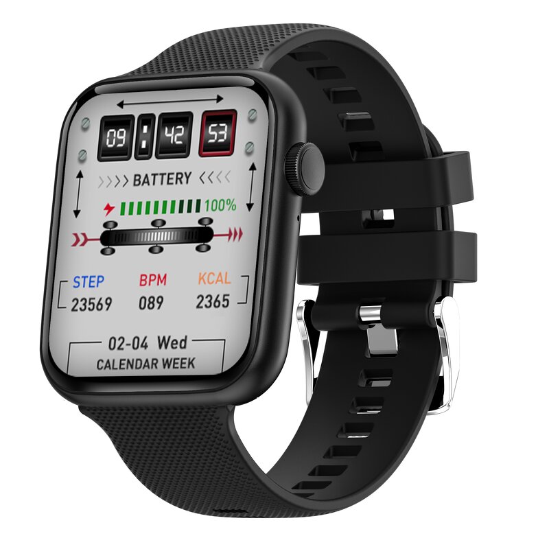 Smart Sports Watch - 2025 HT15 HR BP Multi Sport Mode Fitness Band
