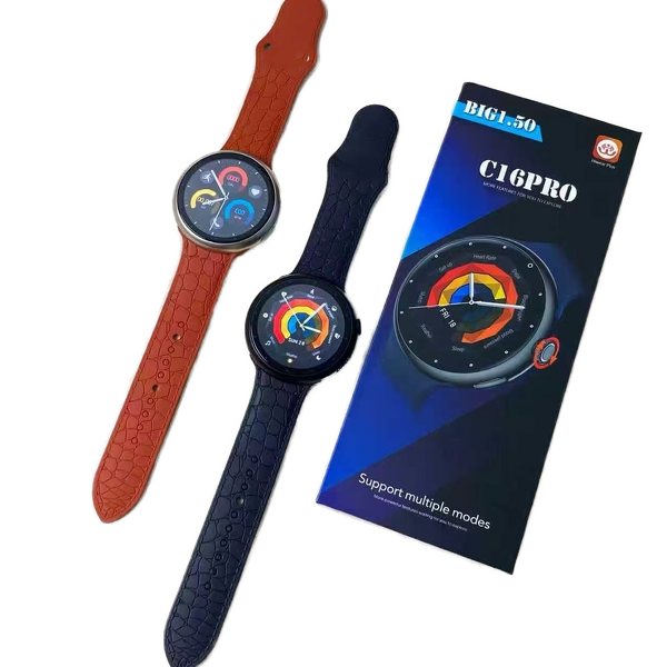 Smart Watch Manufacturer - C16 PRO 1.50" HD 2 Strap Health Sport Monitor