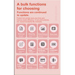 Photo Printer - OEM A8A BT 4.0 1000mAh Walkprint App Android iOS