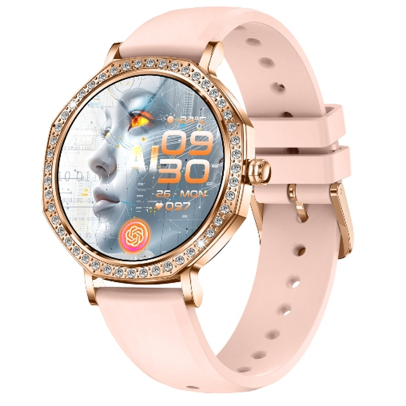 Smart Watch Manufacturer - 2025 KC98 1.32" AMOLED IP68 Health Monitoring Women